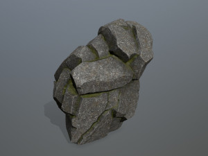 Cliff rocks 3D Model