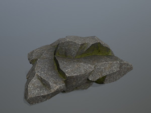 Cliff rocks 3D Model
