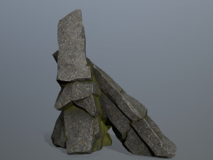 Cliff rocks Modelo 3D