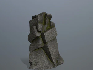 Skały klifowe Model 3D