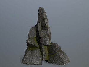 Cliff rocks Modelo 3D