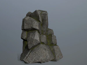 Skały klifowe Model 3D