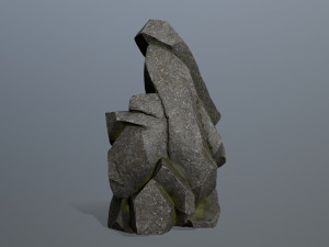 Cliff rocks Modelo 3D