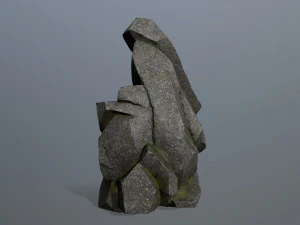 Skały klifowe Model 3D