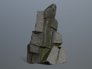 Cliff rocks Modelo 3D