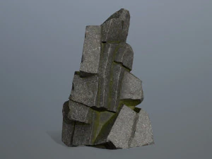 Skały klifowe Model 3D