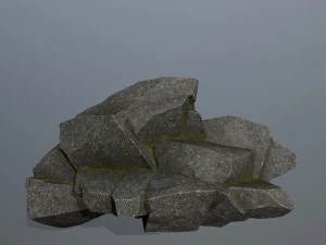 Skały klifowe Model 3D