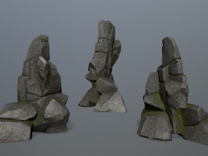 Cliff rocks Modelo 3D