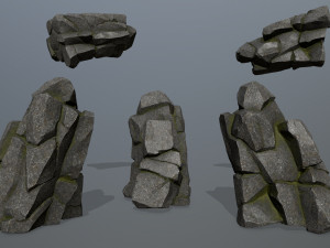 Cliff rocks Modelo 3D