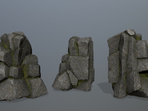 Cliff rocks Modelo 3D