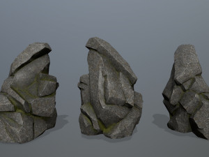 Cliff rocks Modelo 3D