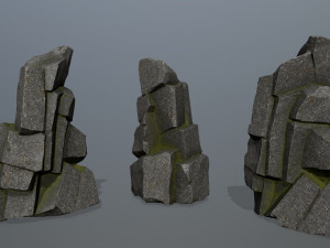 Cliff rocks Modelo 3D