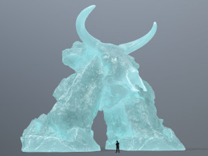 Ice skull gate 3Dモデル