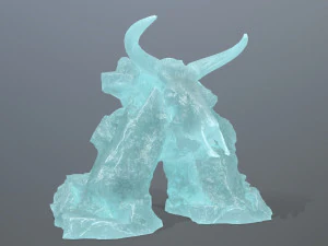 アイススカルゲート 3Dモデル