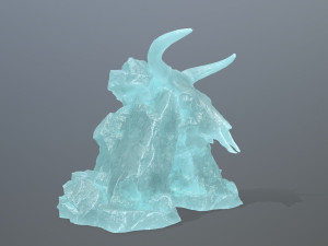 Ice skull gate Modelo 3D