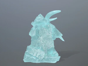 アイススカルゲート 3Dモデル