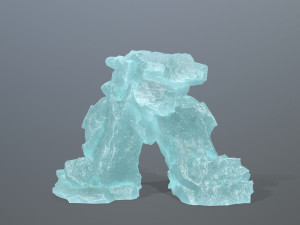 Ice skull gate Modelo 3D