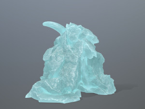 Ice skull gate Modelo 3D