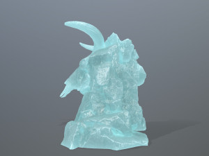 Ice skull gate Modelo 3D