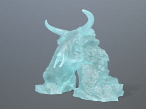 Ice skull gate Modelo 3D