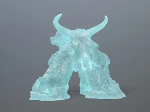 アイススカルゲート 3Dモデル