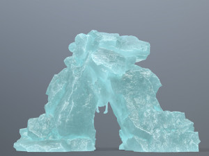 Ice skull gate Modelo 3D