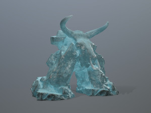 Ice skull gate 3D मॉडल