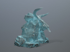 Ice skull gate 3D मॉडल