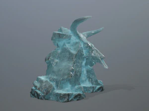 Ice skull gate 3D Model