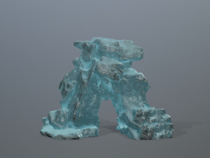 Ice skull gate 3D मॉडल