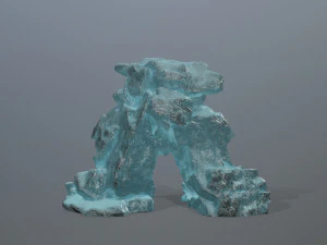 Ice skull gate 3D Model