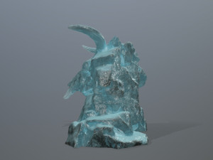 Ice skull gate 3D मॉडल