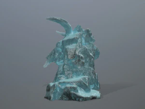 Ice skull gate 3D Model