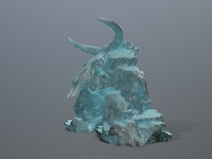 Ice skull gate 3D मॉडल