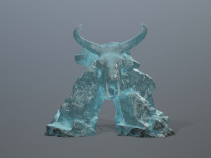 Ice skull gate 3D मॉडल