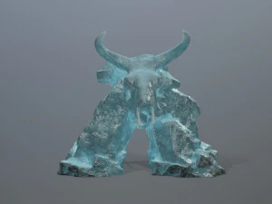 Ice skull gate 3D Model