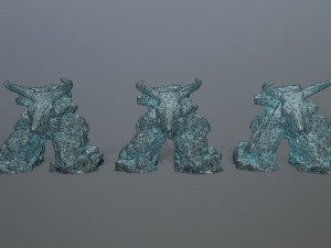 Ice skull gate 3D मॉडल