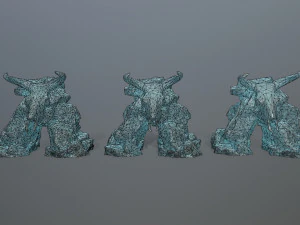 Ice skull gate 3D Model