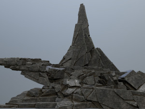 Cliff rocks 3D Модель