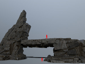 Cliff rocks 3D मॉडल