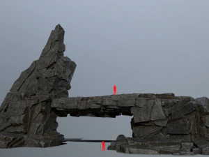 Cliff rocks 3D Model