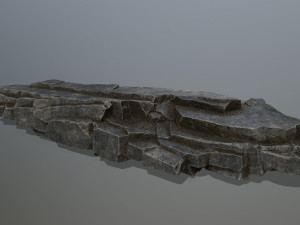 Cliff rocks 3D मॉडल