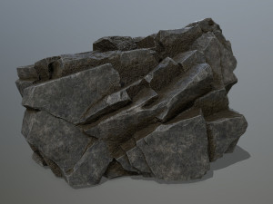 Cliff rocks 3D मॉडल
