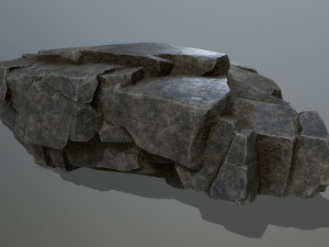 Cliff rocks 3D मॉडल