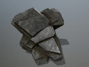 Cliff rocks 3D Model