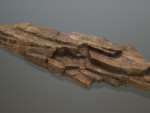Desert rock set Modèle 3D