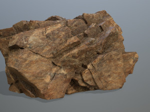 Desert rock set Modèle 3D