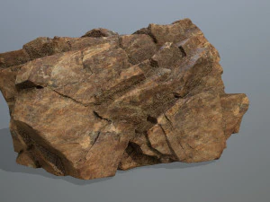 Desert rock set 3D Model