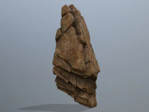 Desert rock set 3D Model