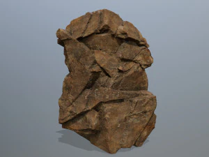 Desert rock set 3D Model